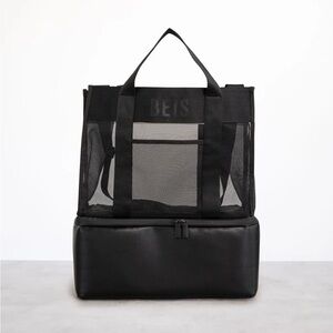 NWOT BEIS Cooler Tote in Black (Limited Edition)